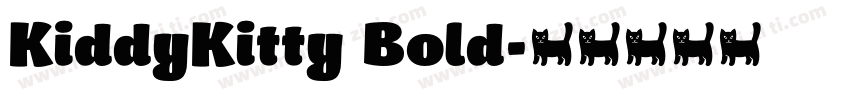 KiddyKitty Bold字体转换
